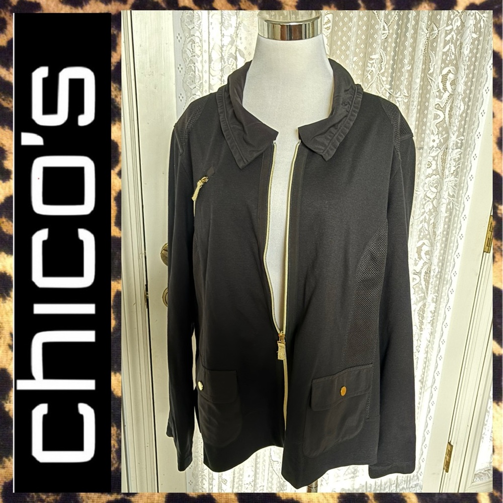 Chicos knit jacket